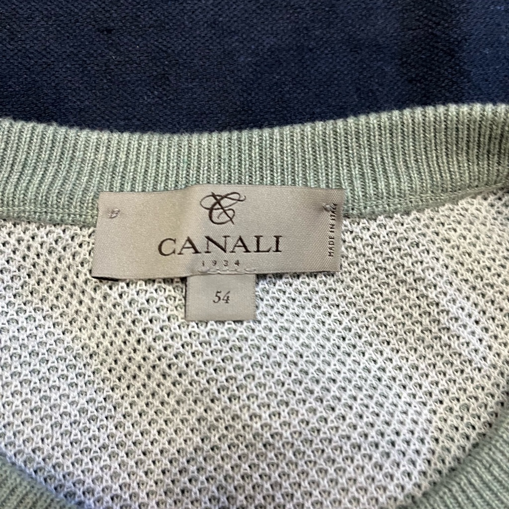 Canali Sweater Brand New Size 54 Fits M And L